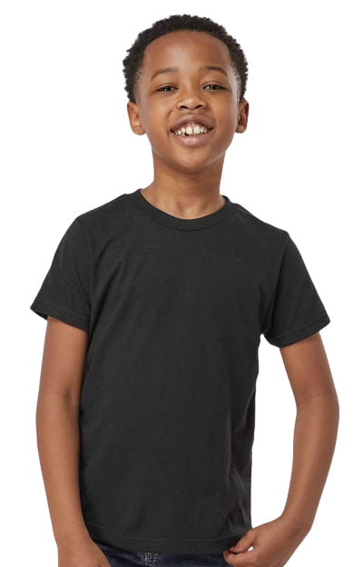 Youth Poly-Rich Tee - Black