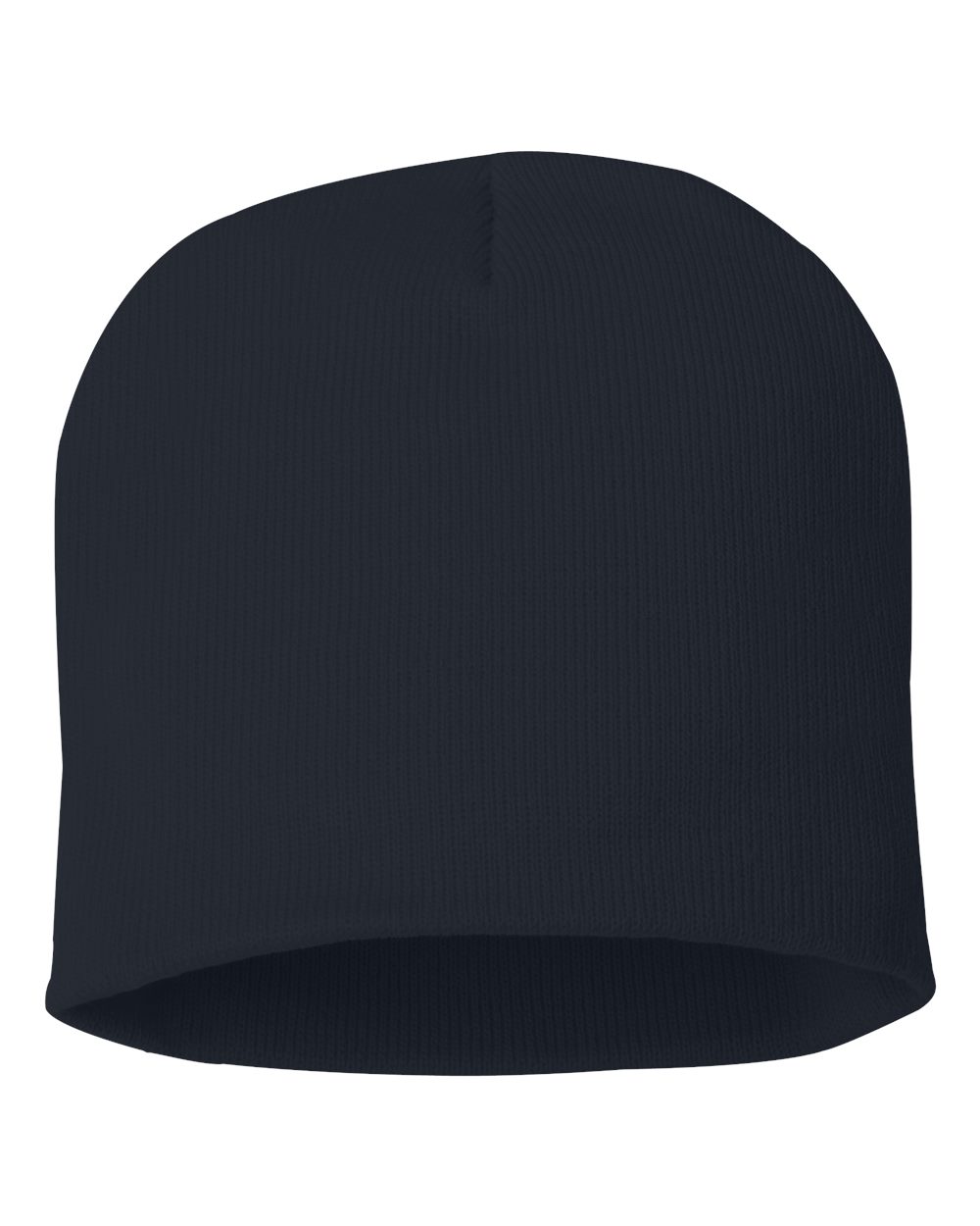 8" Knit Beanie - Navy