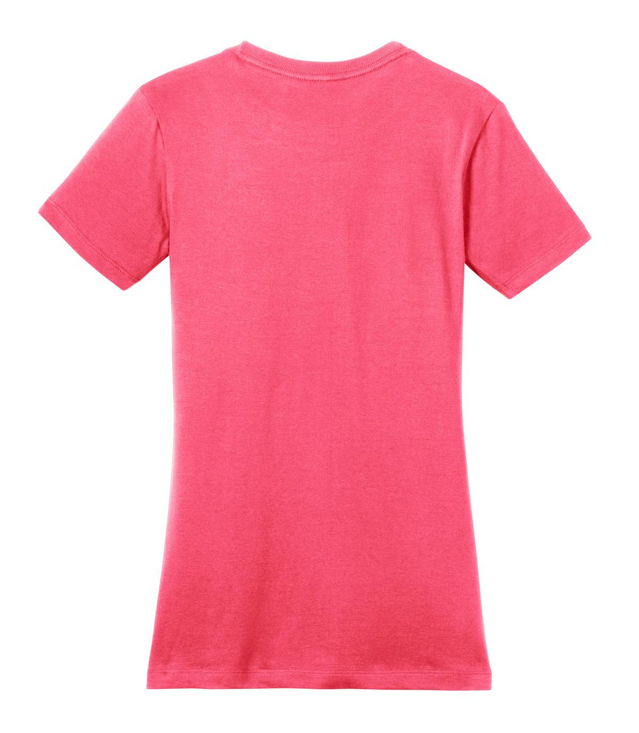 Women's Fitted The Concert Tee - Neon Pink