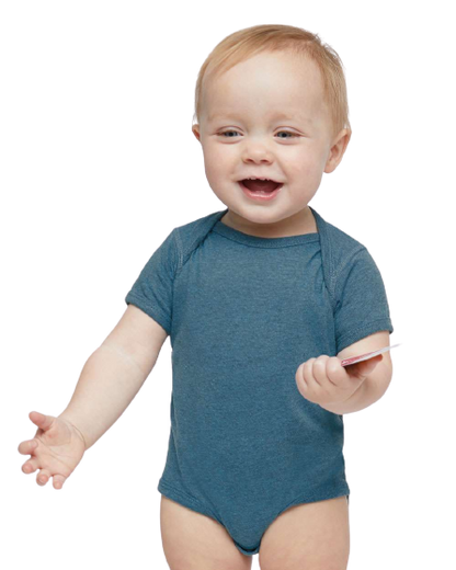 Infant Fine Jersey Bodysuit - Bermuda Blackout