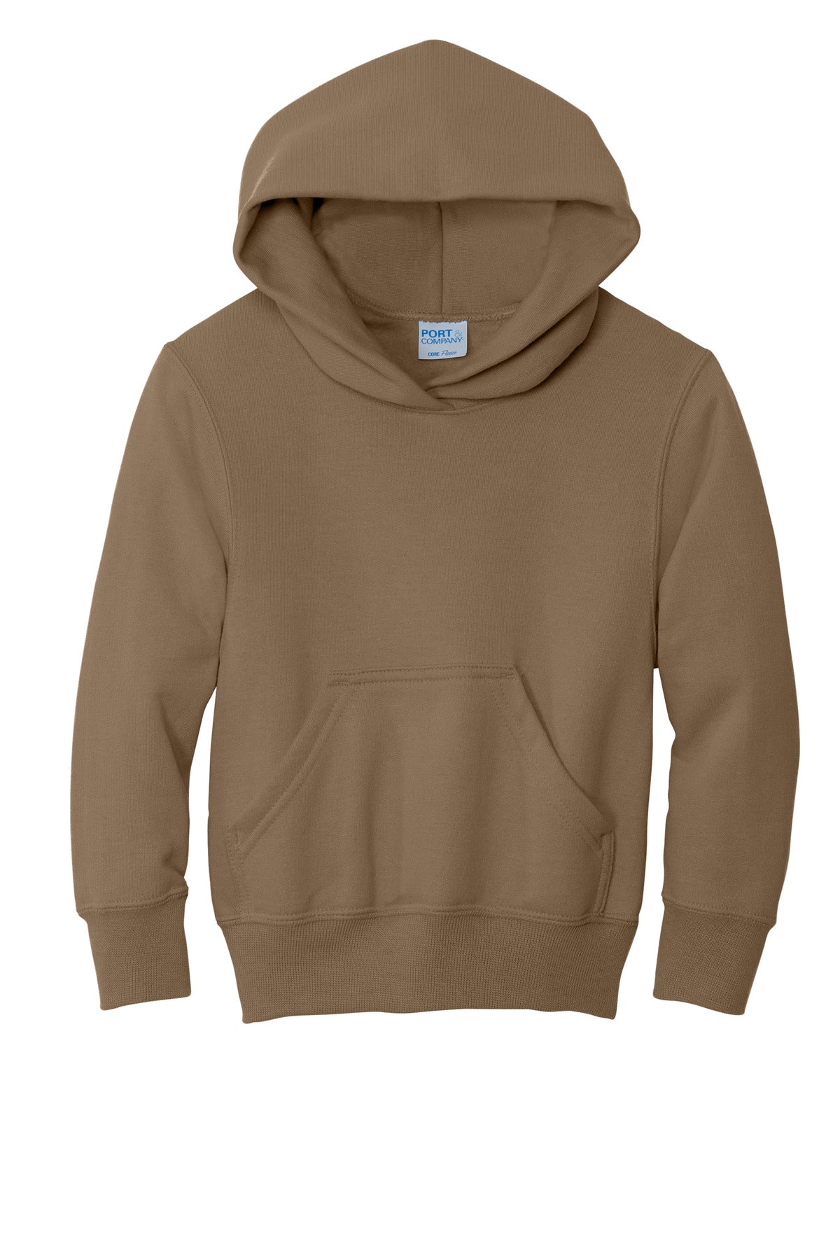 Youth Core Fleece Pullover Hoodie - Woodland Brown
