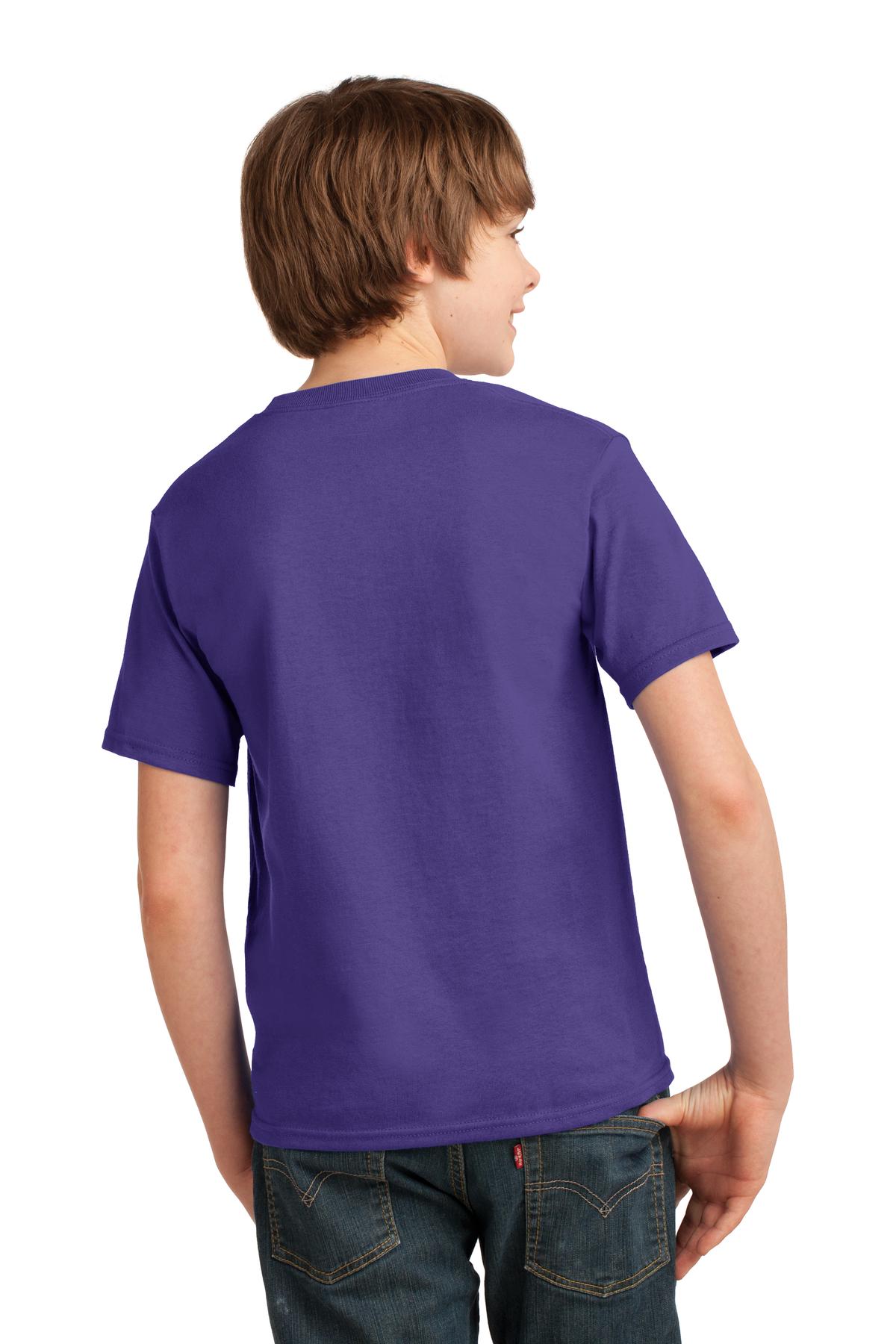 Youth Essential Tee - Purple