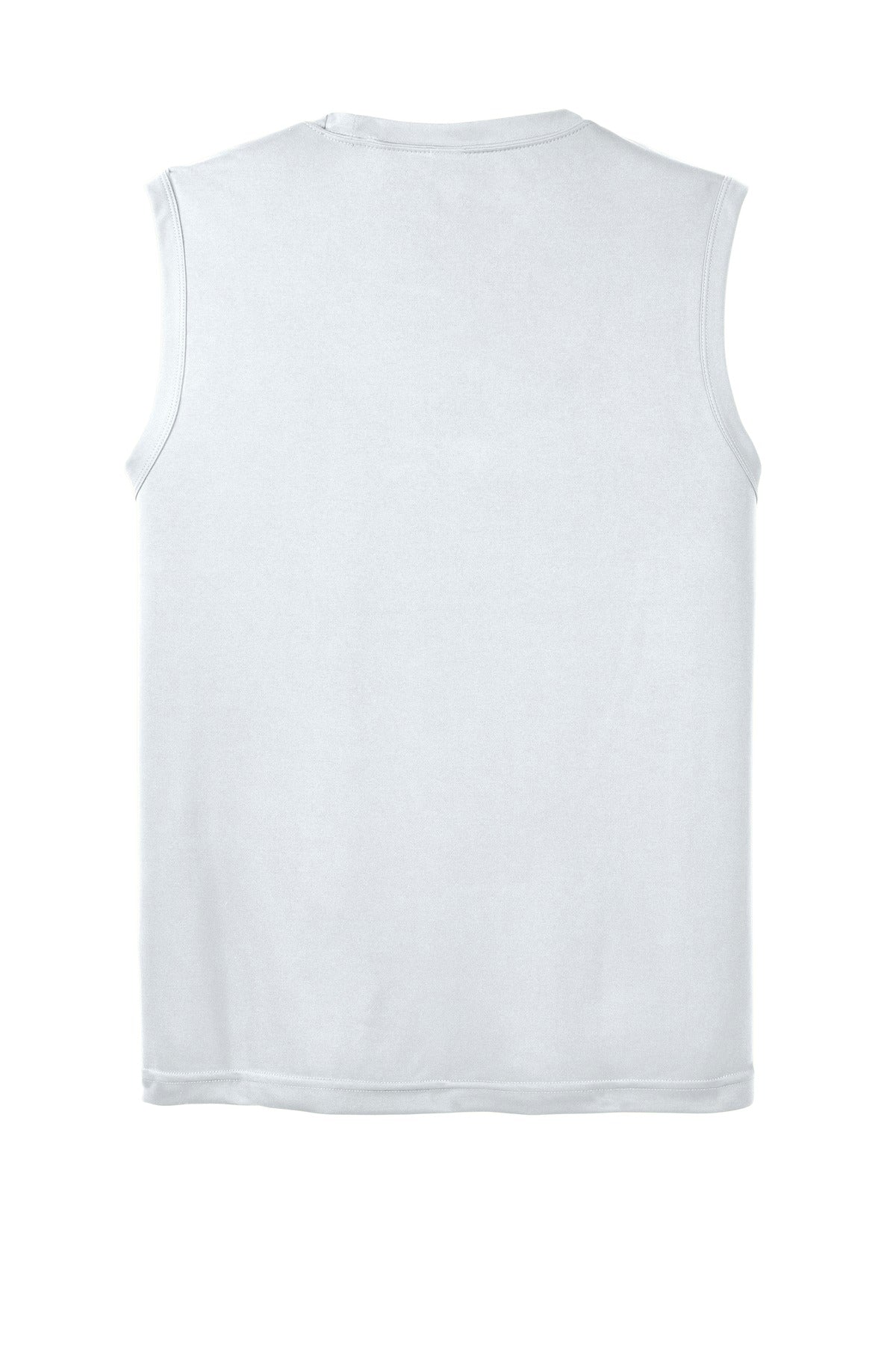Men's Sleeveless PosiCharge Competitor Tee - White