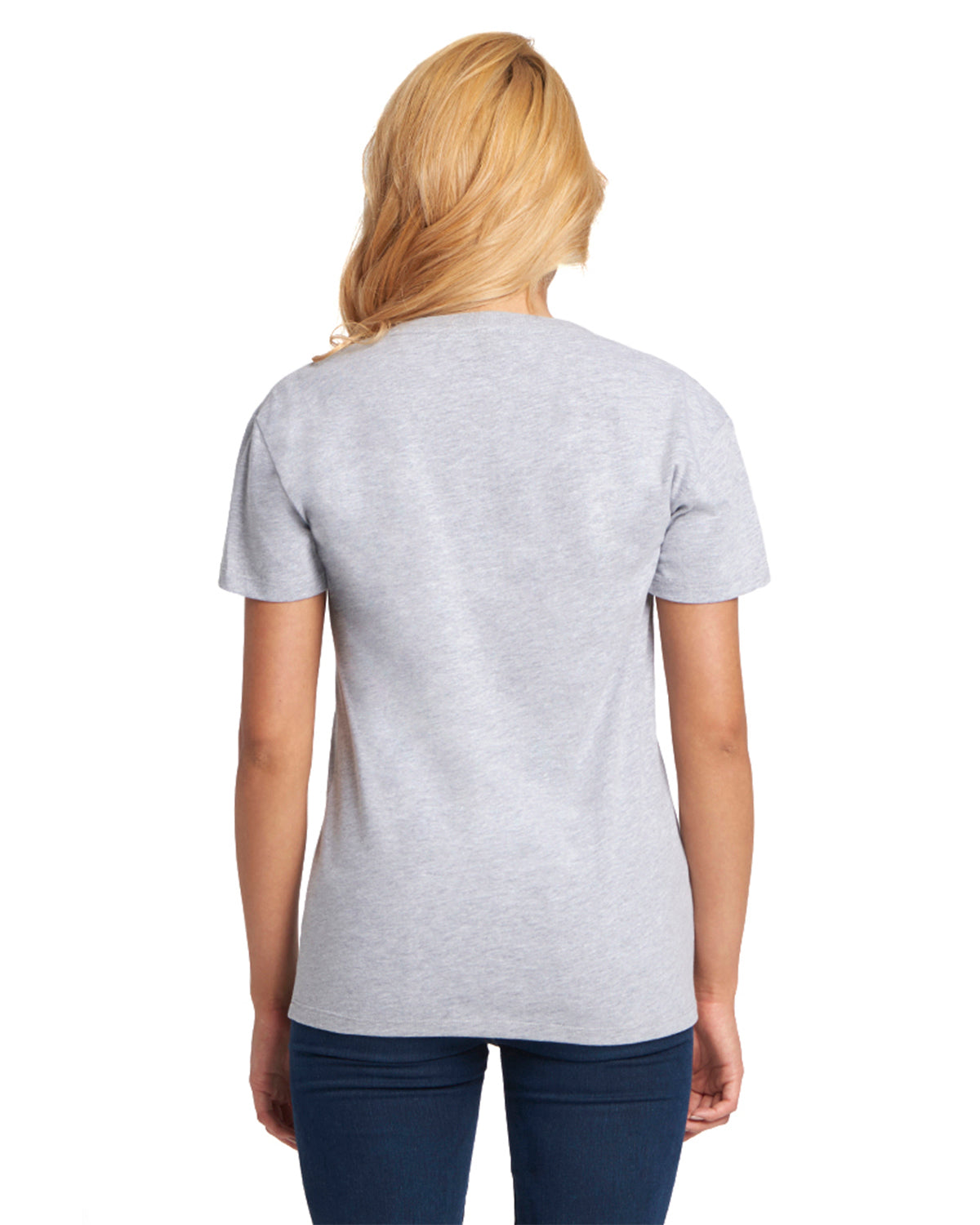 Women's Relaxed V-Neck T-Shirt - Heather Gray