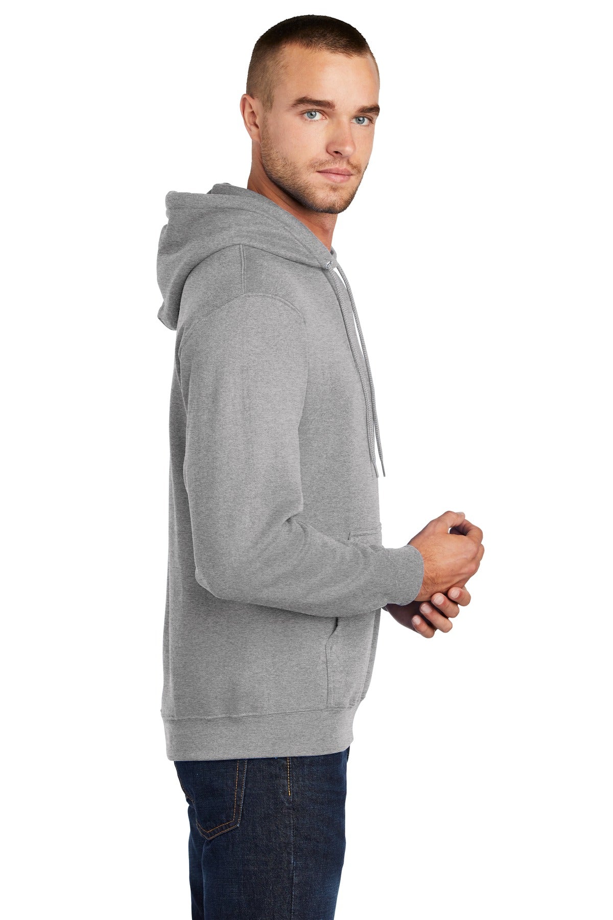 Unisex Tall Core Fleece Pullover Hoodie - Athletic Heather