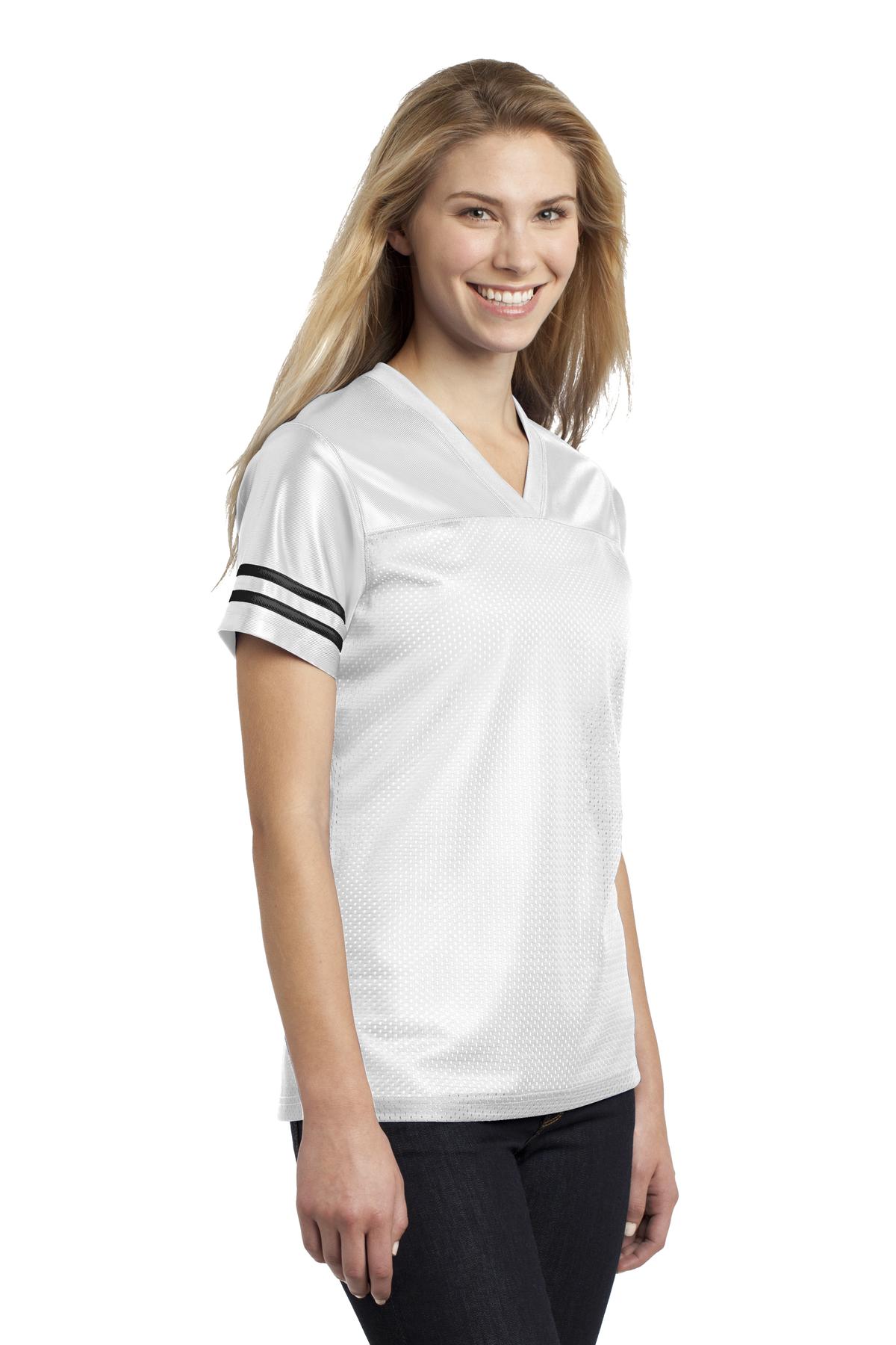 Women's PosiCharge Replica Jersey - White / Black