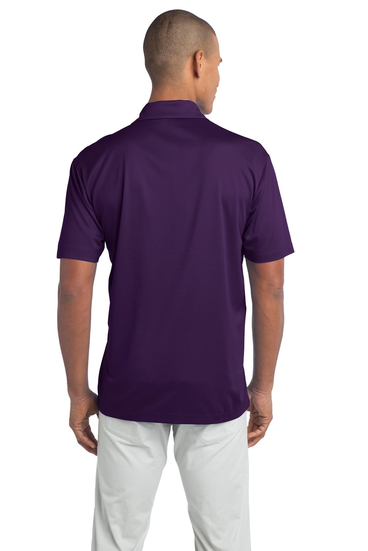 Unisex Silk Touch Performance Polo - Bright Purple