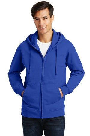 Unisex Fan Favorite Fleece Full-Zip Hoodie - True Royal