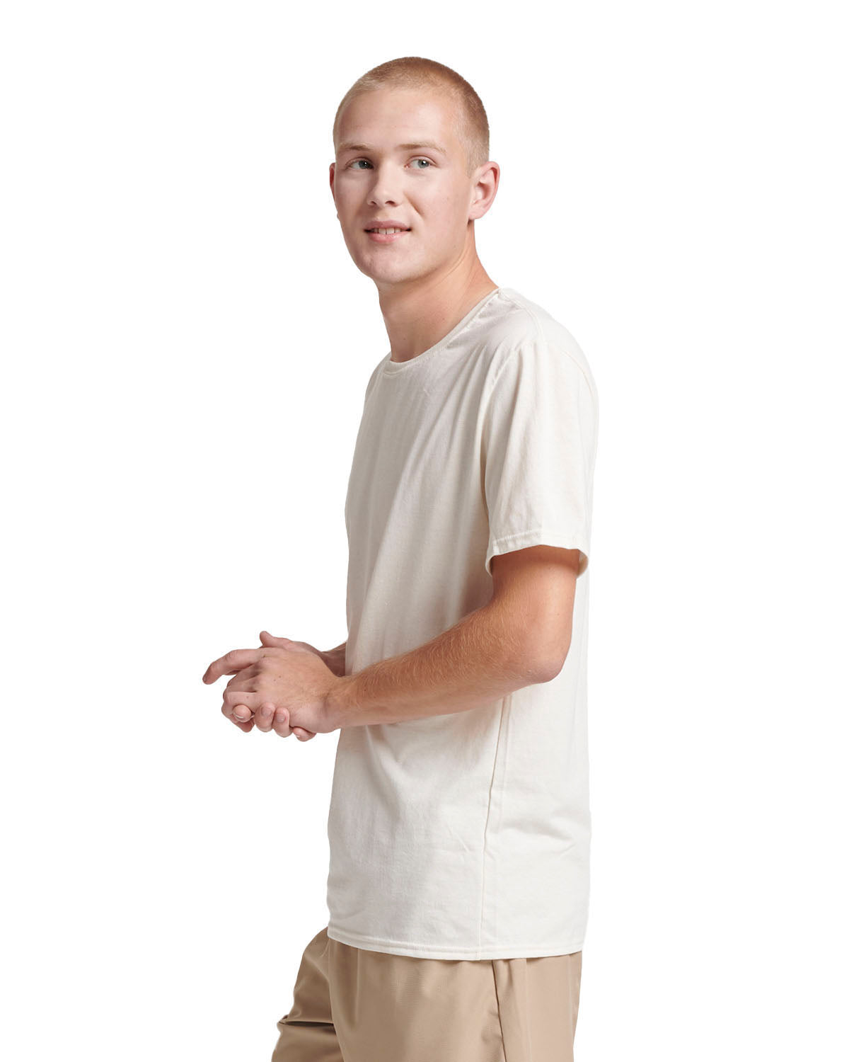 Essential 60/40 Performance T-Shirt - VINTAGE WHITE