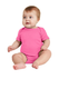 Rabbit Skins 4400 - Infant Baby Rib Bodysuit - Hot Pink