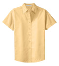 Women's Short Sleeve Easy Care Shirt - Yellow