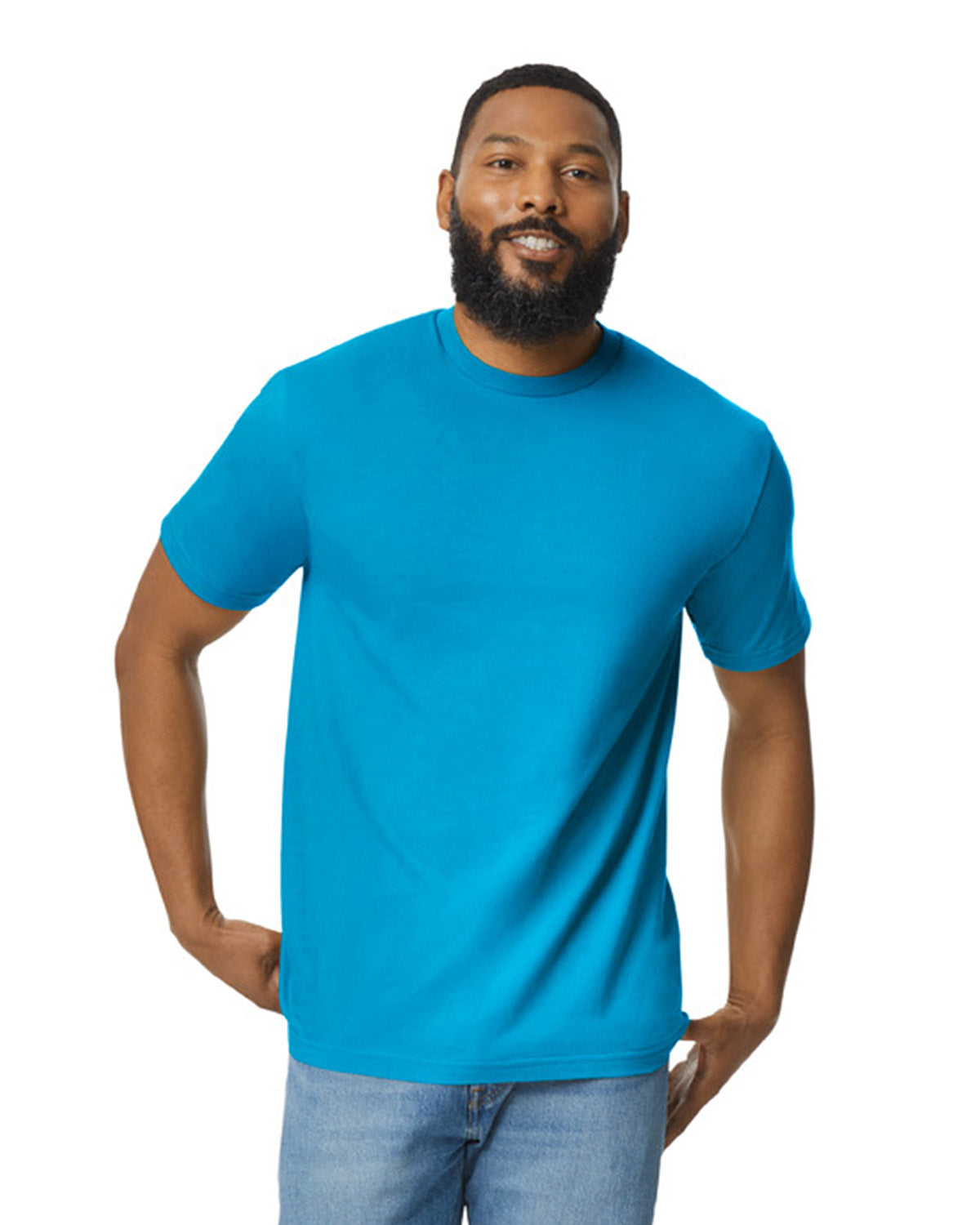 Softstyle Midweight Unisex T-Shirt - Sapphire