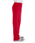 Unisex Heavy Blend™  50/50 Open-Bottom Sweatpants - Red