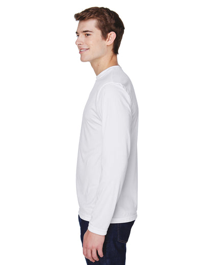 Men's Zone Performance Long-Sleeve T-Shirt - White