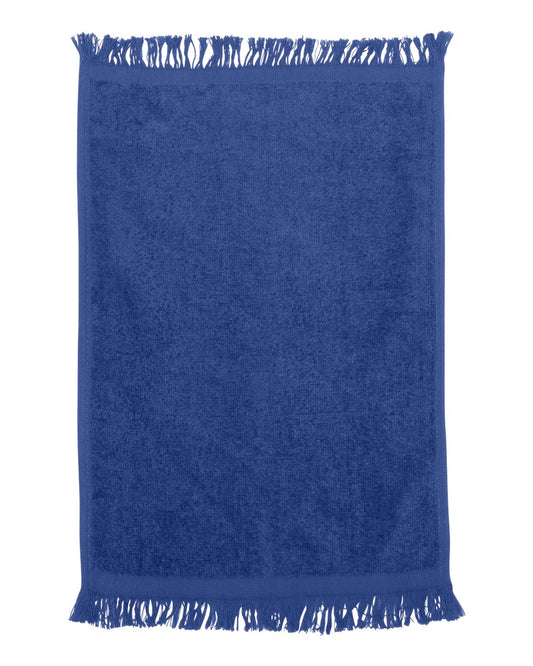 Fringed Fingertip Towel - Royal