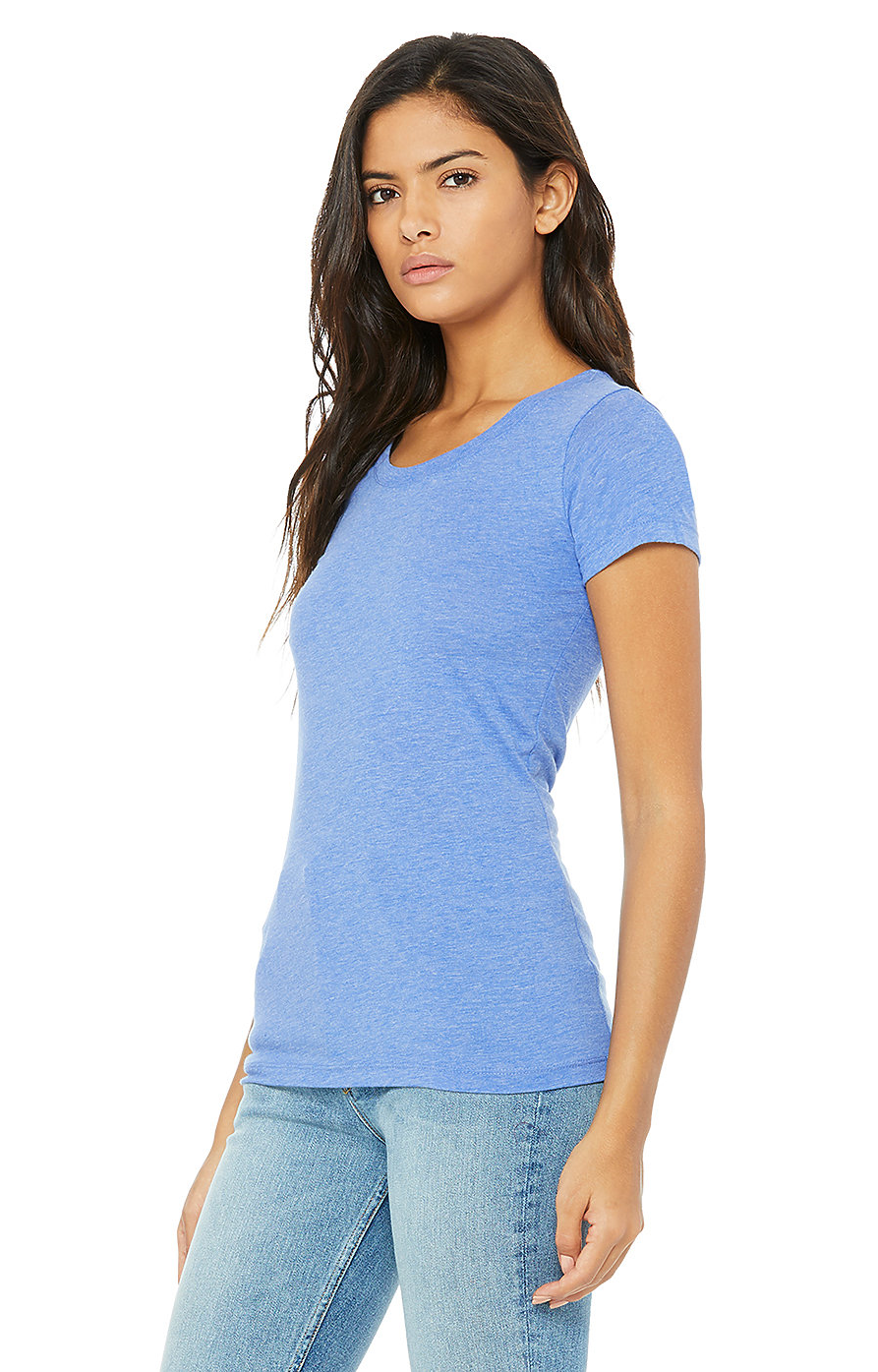 Women's Triblend Short-Sleeve T-Shirt - Athletic Blue Triblend
