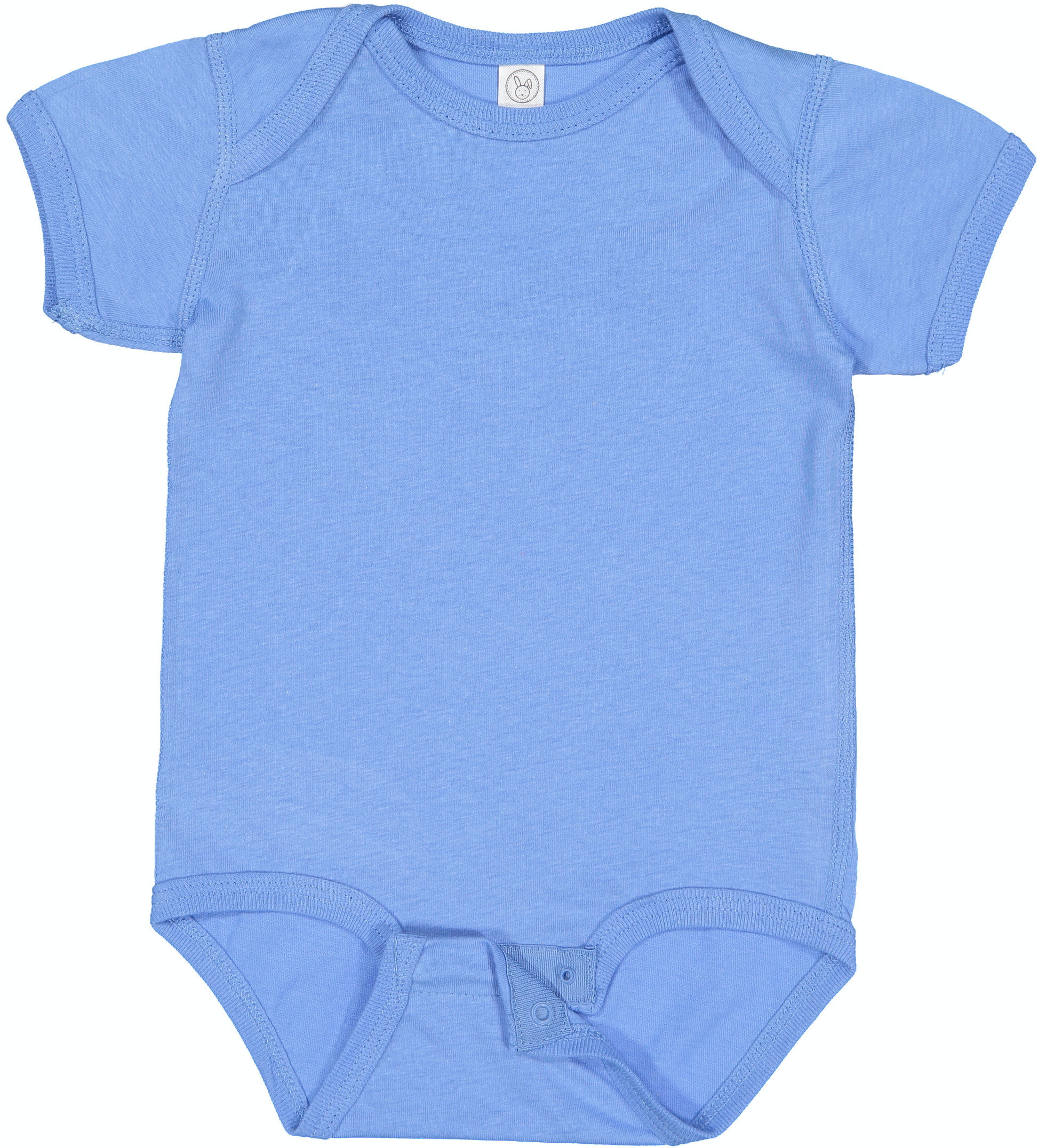 Infant Fine Jersey Bodysuit - Carolina Blue