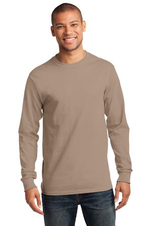 Unisex Long Sleeve Essential Tee - Sand