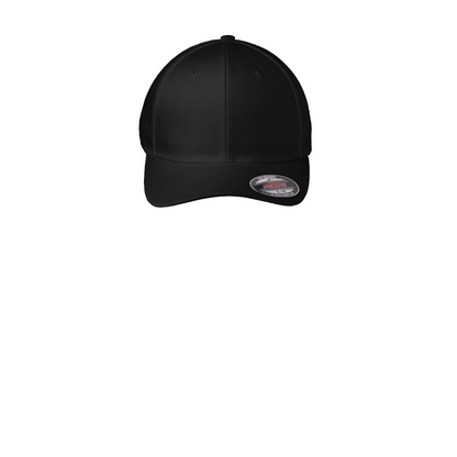 Flexfit Mesh Back Cap - Black / Black