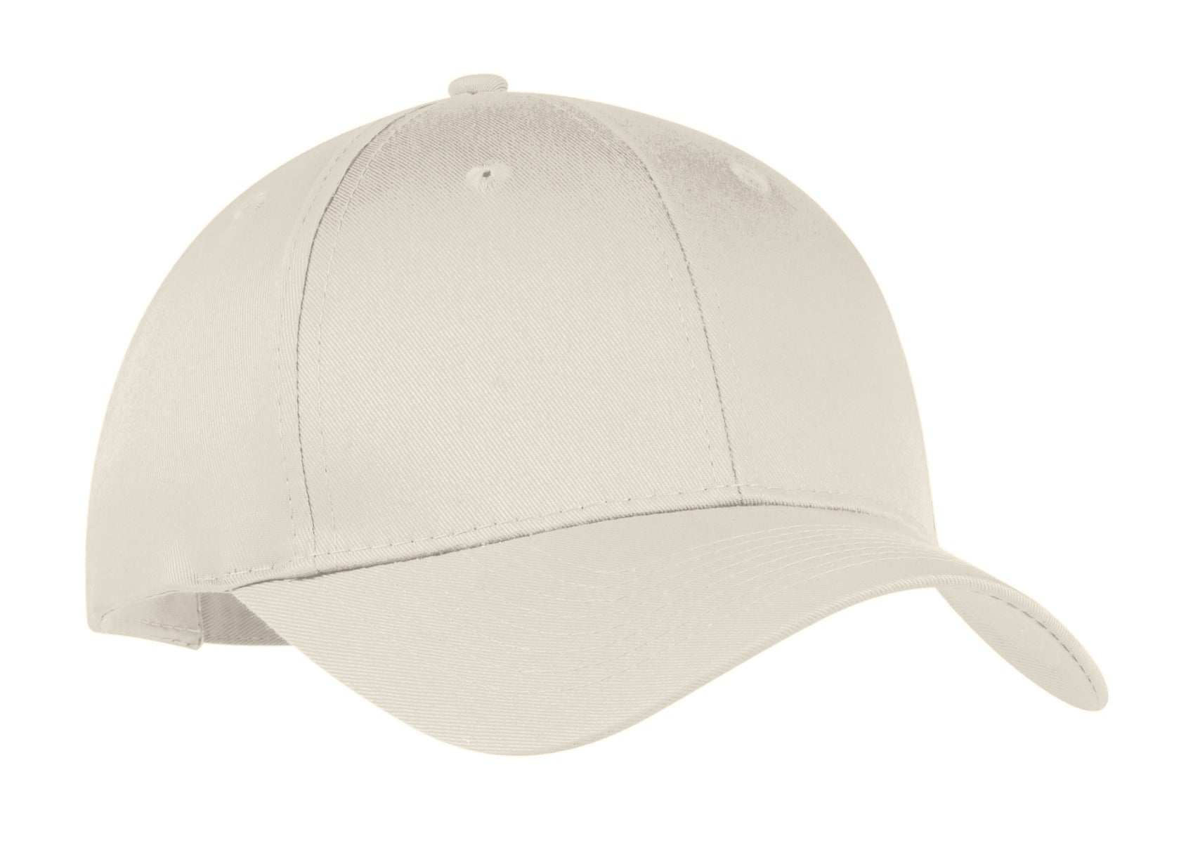 Six-Panel Twill Cap - Oyster