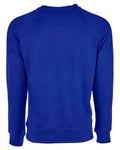 Unisex French Terry Raglan Crew - Royal