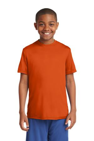 Youth PosiCharge Competitor Tee - Deep Orange