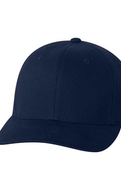 Unisex Brushed Twill Cap - Navy