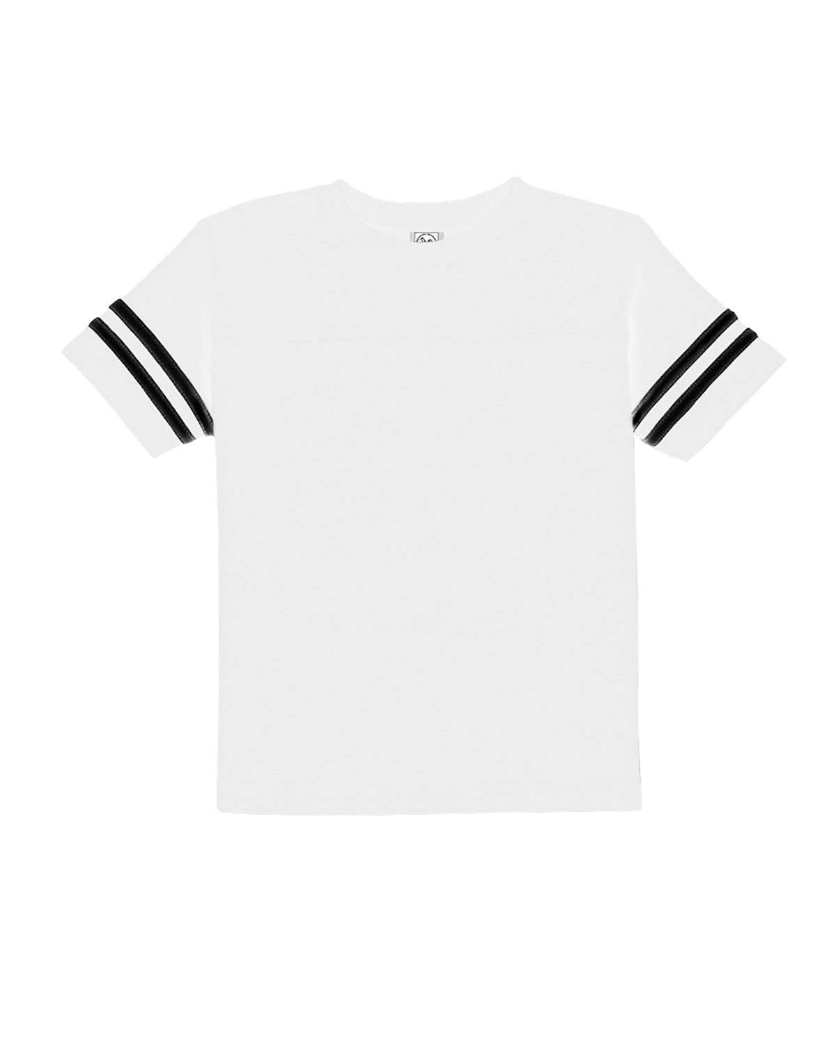 Toddler Football T-Shirt - White / Black
