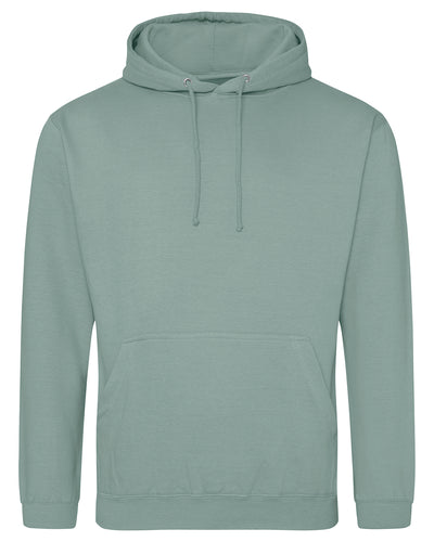 Unisex 80/20 Midweight College Hoodie - DUSTY GREEN
