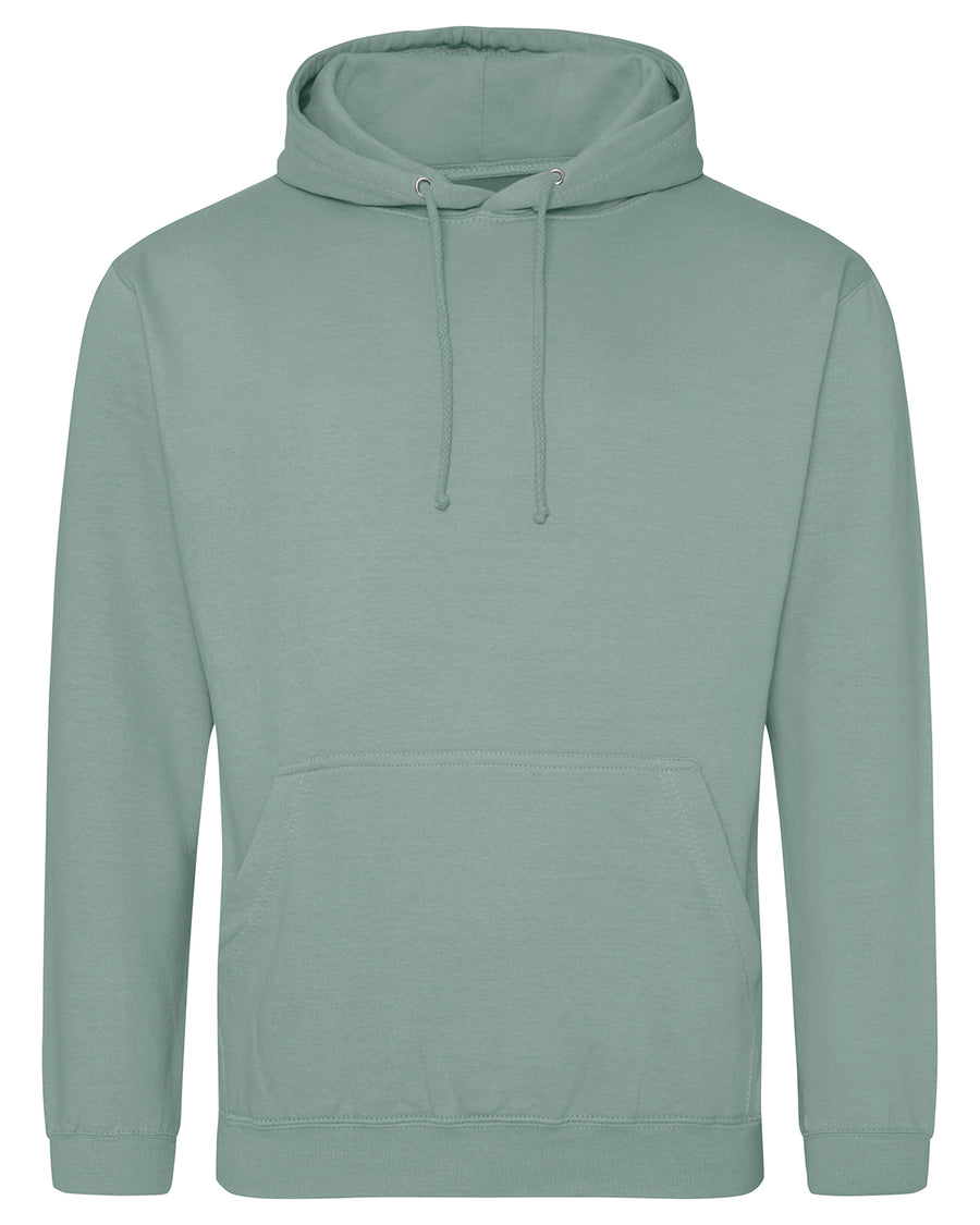 Unisex 80/20 Midweight College Hoodie - DUSTY GREEN