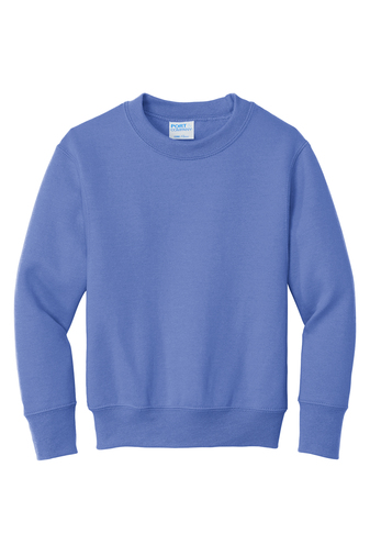 Youth Core Fleece Crewneck Sweatshirt - Carolina Blue