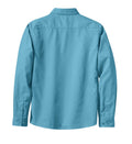 Women's Long Sleeve Easy Care Shirt - Maui Blue