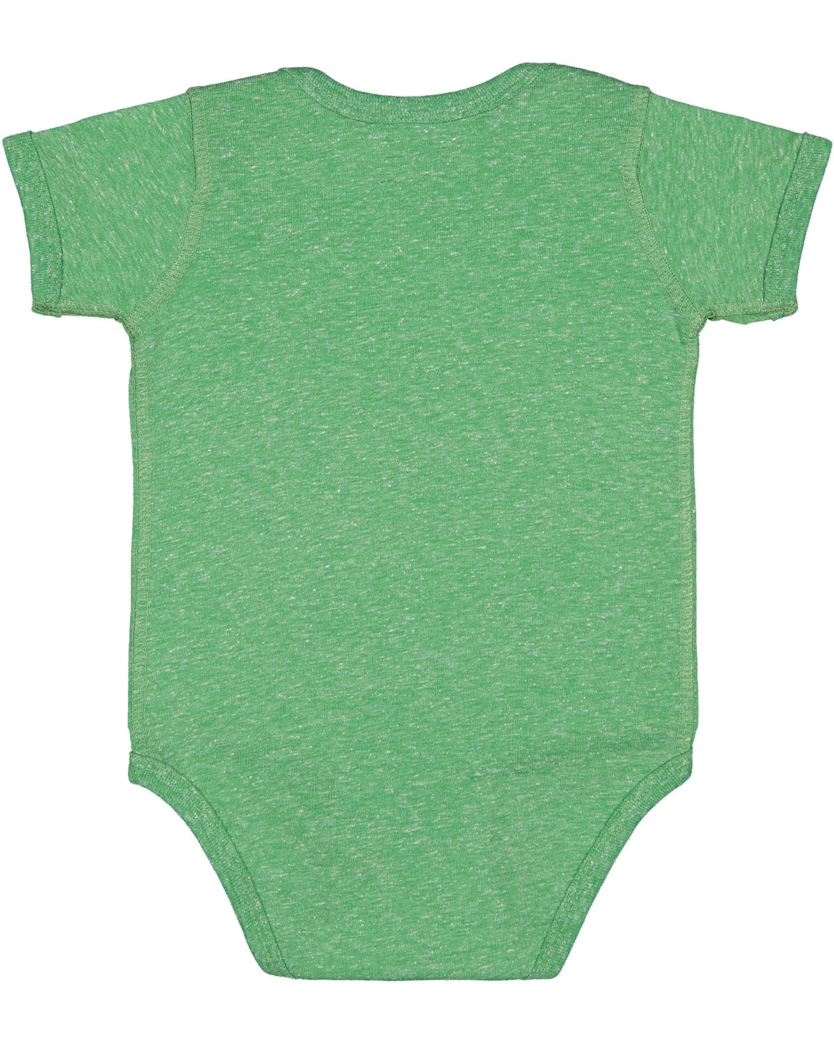 Infant Harborside Melange Bodysuit - Green Melange