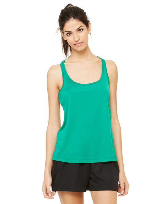 Women's Performance Racerback Tank - Sport Kelly