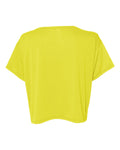 Women's Flowy Boxy T-Shirt - Neon Yellow