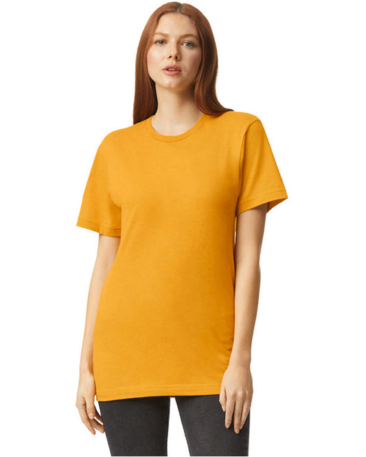 Unisex CVC T-Shirt - Heather Mustard
