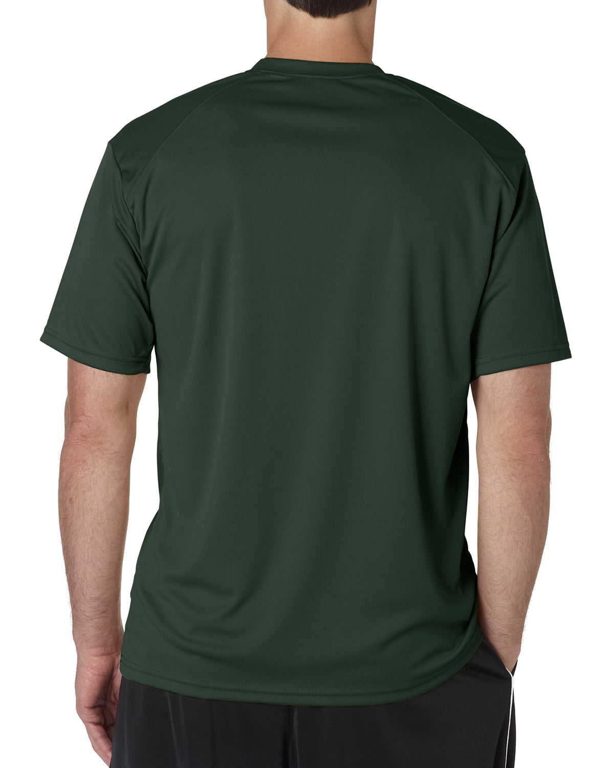 B-Core Sport Shoulders T-Shirt - Forest Green