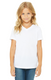 Bella + Canvas 3005Y - Youth Jersey Short-Sleeve V-Neck T-Shirt - White