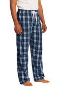Unisex Flannel Plaid Pant - True Navy
