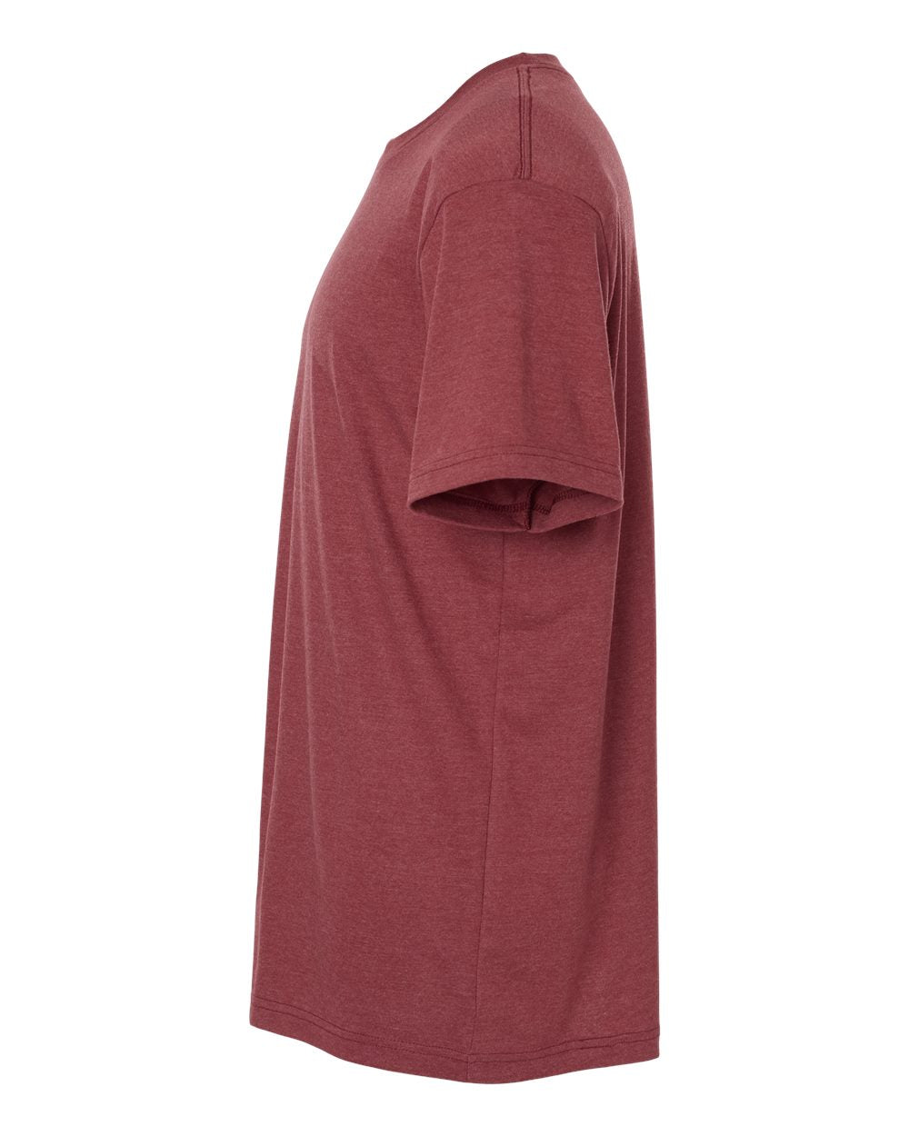 Unisex CVC T-Shirt - Heather Burgundy
