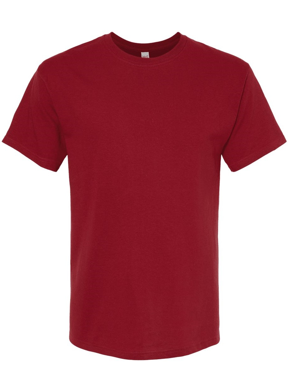 Gold Soft Touch T-Shirt - Cardinal Red