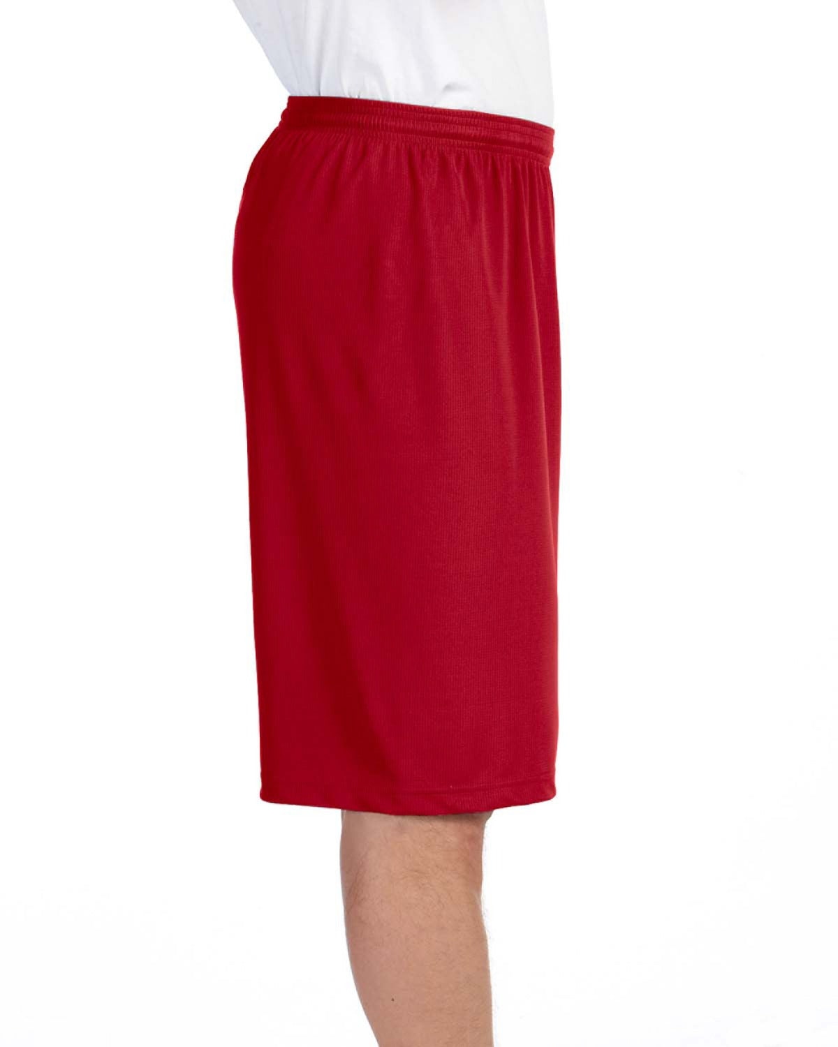 Unisex Mesh 11" Short - Sport Red
