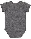 Infant Harborside Melange Bodysuit - Smoke Melange