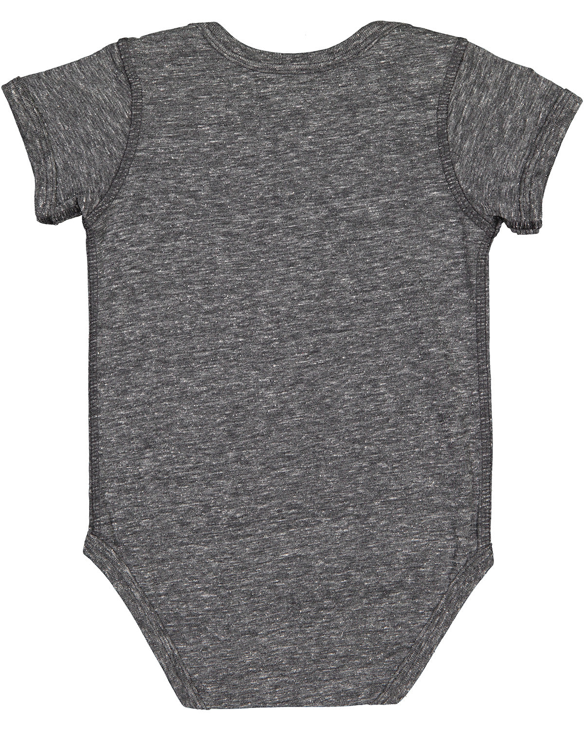 Infant Harborside Melange Bodysuit - Smoke Melange
