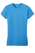 Women's Fitted Very Important Tee - Heather Bright Turquoise