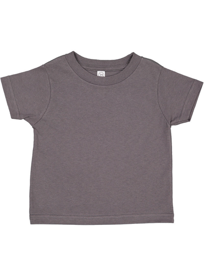 Toddler Cotton Jersey T-Shirt - Charcoal