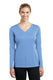 Sport-Tek LST353LS - Women's Long Sleeve PosiCharge Competitor V-Neck Tee - Carolina Blue