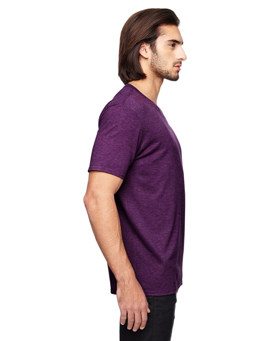 Unisex Triblend T-Shirt - Heather Aubergine
