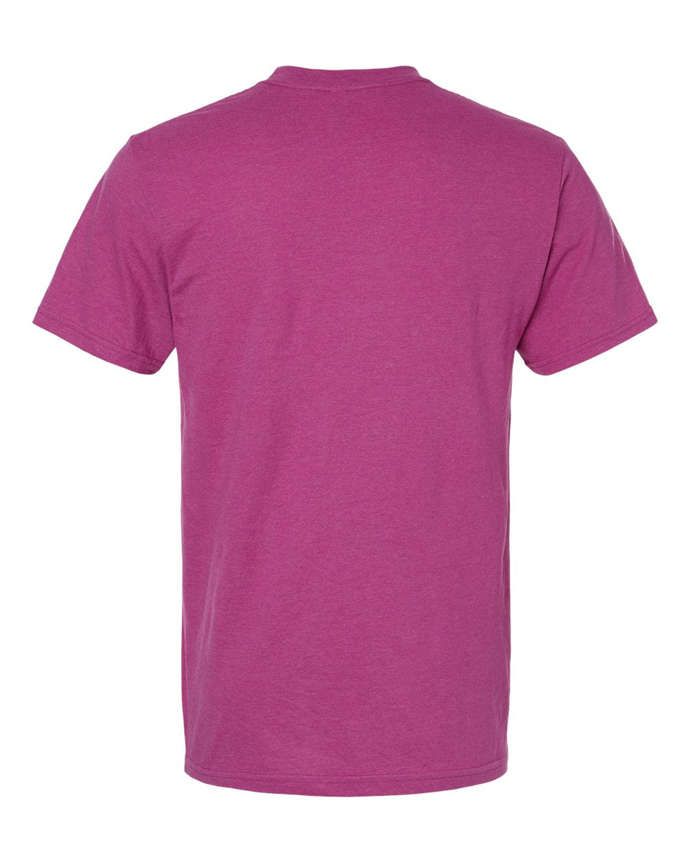 Unisex CVC T-Shirt - Heather Super Pink