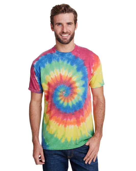 Unisex Burnout Festival T-Shirt - Rainbow